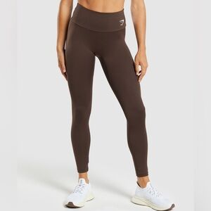 Gymshark Brown 7/8 Length Leggings